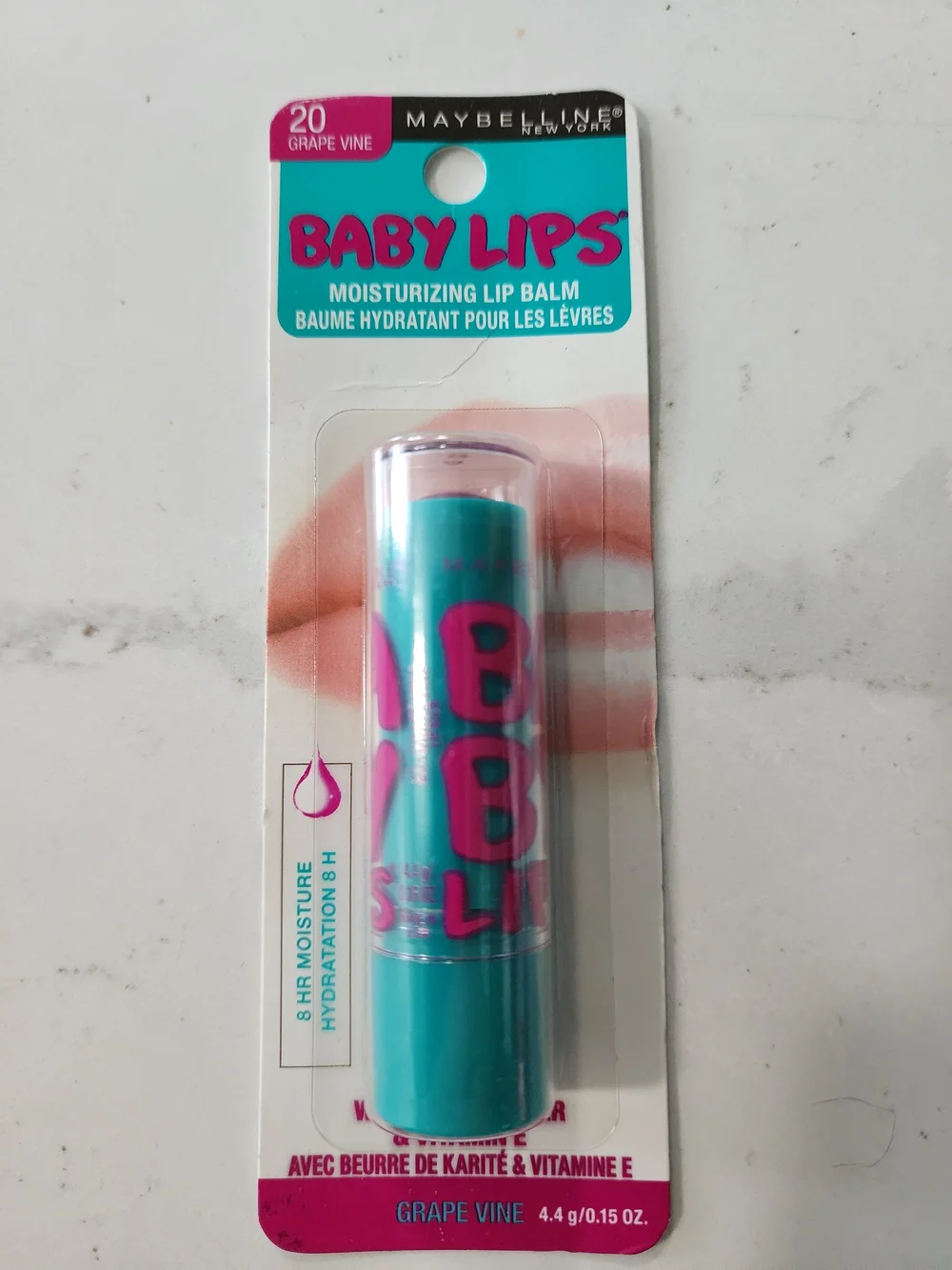 Maybelline Baby Lips Moisturizing Lip Balm #20 Grape Vine